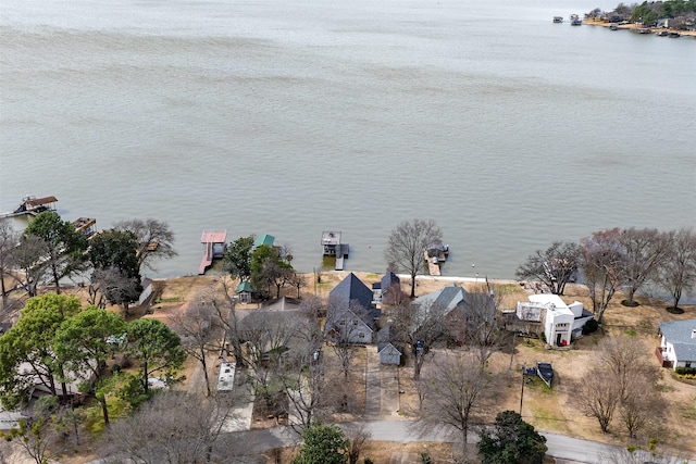 175 Autumn Wood Trl, Gun Barrel City, TX 75156 - bird's eye view of a large body of water