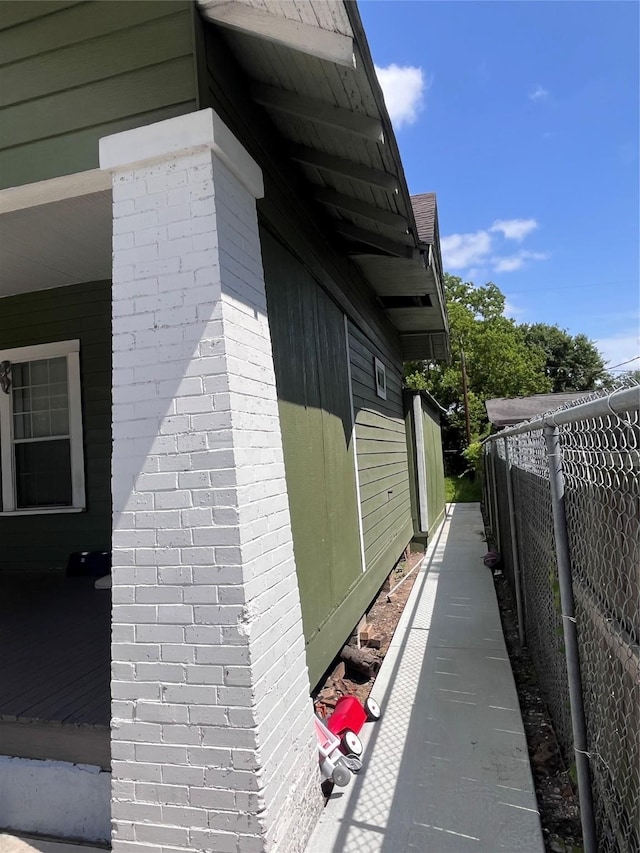 8015 Joplin, Houston, TX 77017 - view of property exterior with brick siding