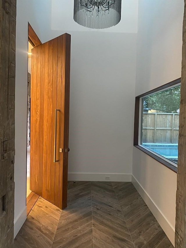12815 Hansel Ln, Houston, TX 77024 - spare room featuring baseboards
