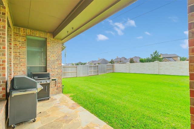 2810 Red Maple Dr, Katy, TX 77494 - view of yard featuring a patio area