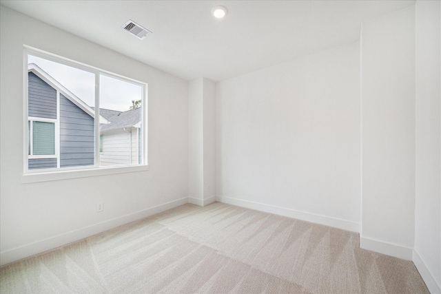 1544 W Tidwell Rd, Houston, TX 77091 - carpeted spare room with baseboards and recessed lighting