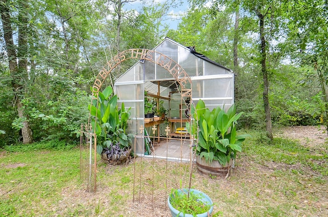 25292 Willow Creek Rd, Hockley, TX 77447 - view of greenhouse