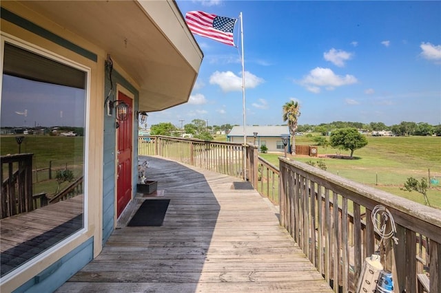 1504 W Saint Louis Ave, Seadrift, TX 77983 - wooden terrace featuring a lawn