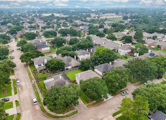 3619 Strartford Arms Ln, Sugar Land, TX 77498 - aerial view of residential area