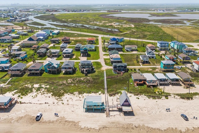 523 Blue Water Hwy, Surfside Beach, TX 77541 - aerial perspective of suburban area