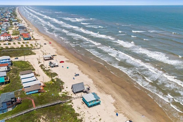 523 Blue Water Hwy, Surfside Beach, TX 77541 - aerial view of unending shoreline