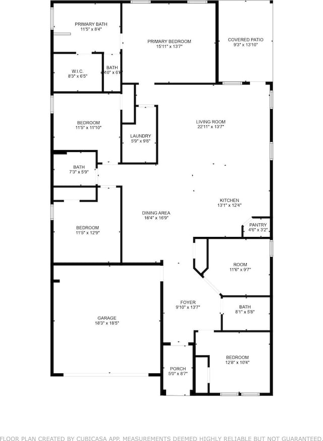 17718 Sommerset Falls Ln, Crosby, TX 77532 - floor plan / room layout