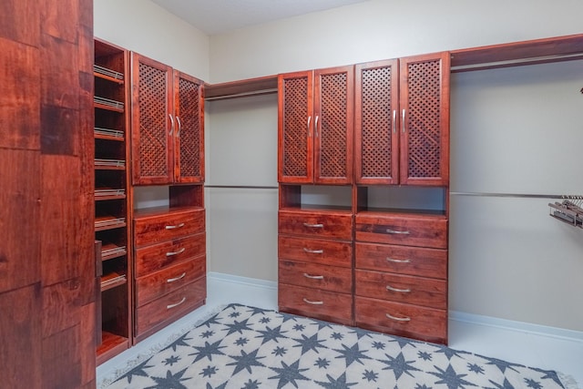 23 N Plum Crest Cir, The Woodlands, TX 77382 - walk in closet with light floors