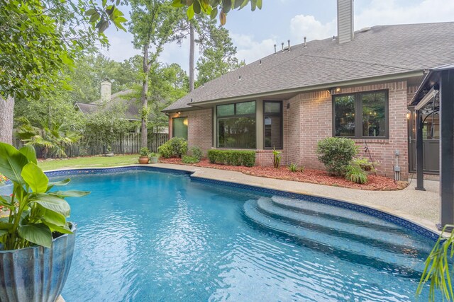 23 N Plum Crest Cir, The Woodlands, TX 77382 - view of pool