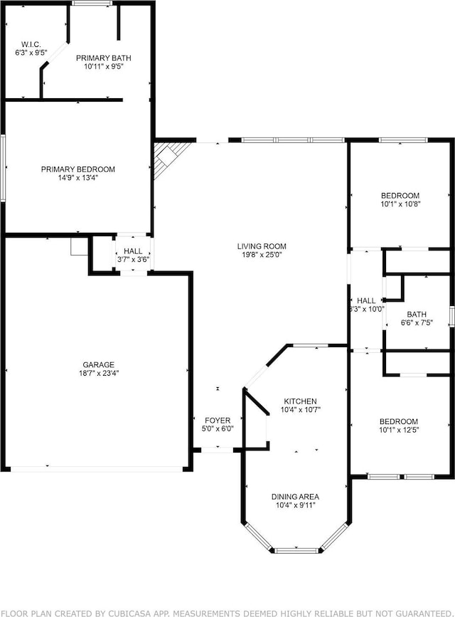 10911 Cedar Bridge St, Houston, TX 77075 - property floor plan