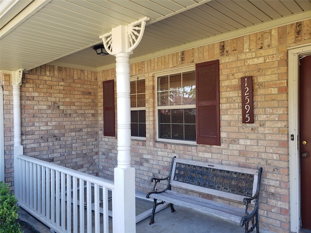 12595 Sagittarius Dr E, Willis, TX 77318 - view of covered porch