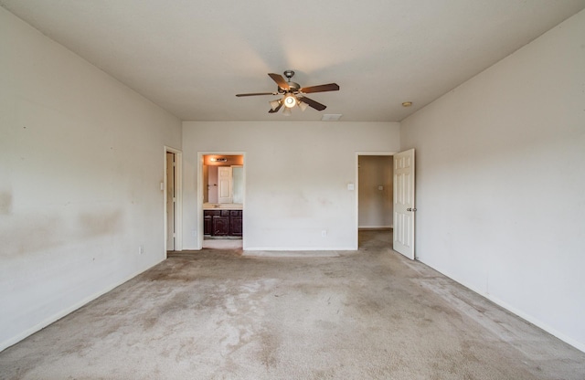 1418 High Thicket Ct, Spring, TX 77373 - carpeted empty room featuring ceiling fan and baseboards