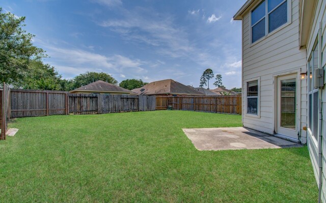 1418 High Thicket Ct, Spring, TX 77373 - view of yard featuring a patio