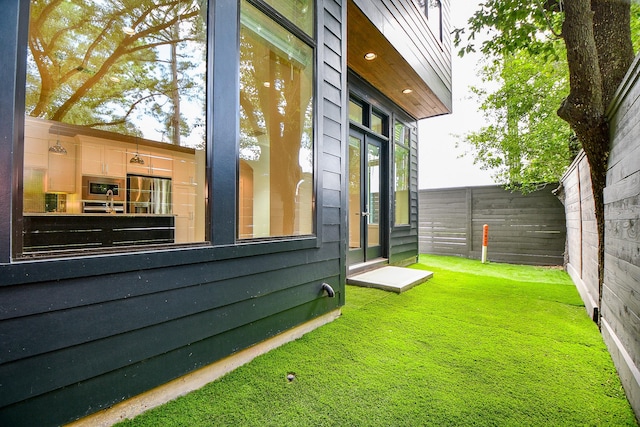11028 Avenu Malkenu Ave, Houston, TX 77043 - view of yard