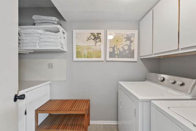 8515 Cold Lake Dr, Houston, TX 77088 - washroom featuring cabinet space and separate washer and dryer