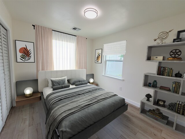 9926 Tangiers Rd, Houston, TX 77041 - bedroom with wood finished floors and baseboards