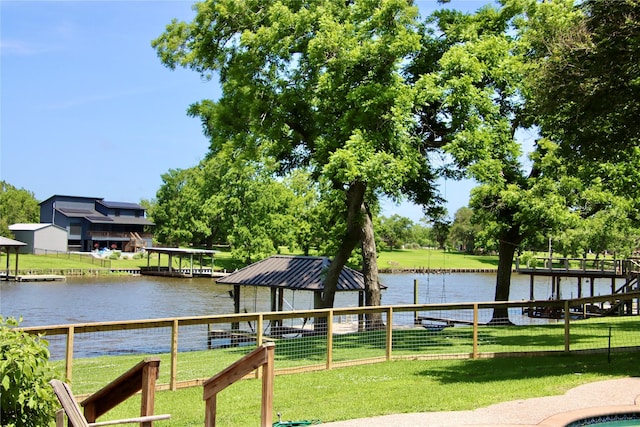 323 E County Road 461b, Brazoria, TX 77422 - dock featuring a water view