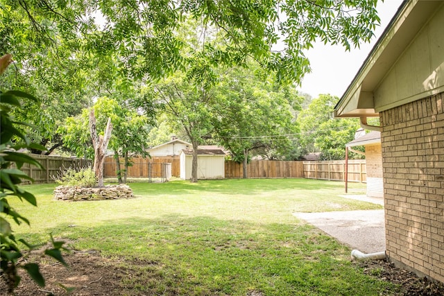 215 Edward Ln, Brenham, TX 77833 - view of yard