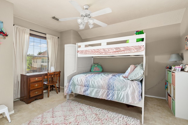13617 Jasmine Creek Ln, Rosharon, TX 77583 - bedroom with carpet flooring, baseboards, and a ceiling fan