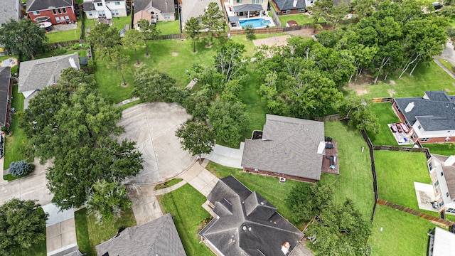 13617 Jasmine Creek Ln, Rosharon, TX 77583 - aerial perspective of suburban area