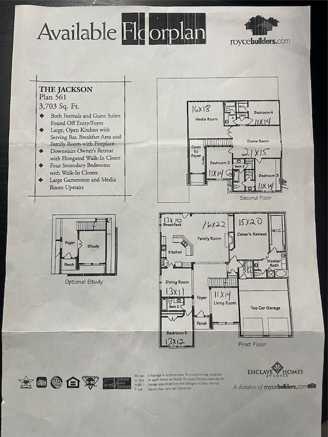 4438 W Maple Dr, Friendswood, TX 77546 - property floor plan