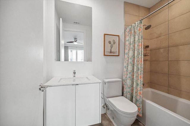 4812 Chenevert St Unit A, Houston, TX 77004 - full bath with toilet, shower / bath combination with curtain, and vanity