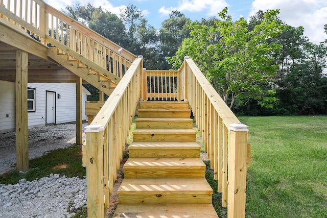 527 Fm 787th Rd E, Cleveland, TX 77327 - view of staircase