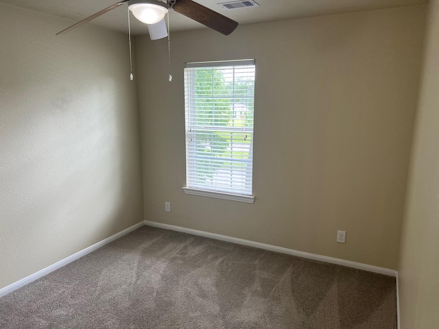 16127 Port O Call St, Crosby, TX 77532 - carpeted spare room with a ceiling fan, healthy amount of natural light, and baseboards