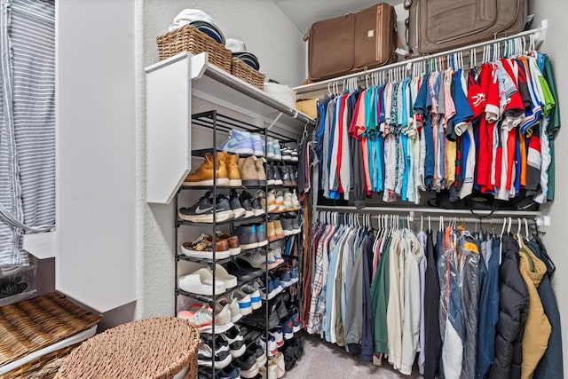2221 Hay Field Ct, Conroe, TX 77384 - spacious closet with carpet
