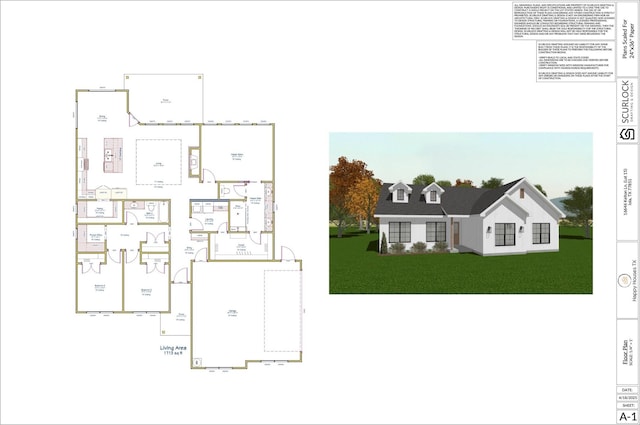 16685 Kelton, Iola, TX 77861 - property floor plan