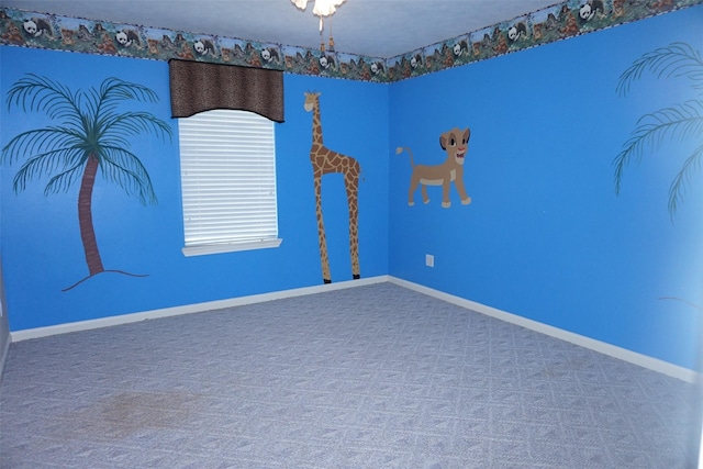 19710 Lowe St, Porter, TX 77365 - carpeted spare room featuring baseboards
