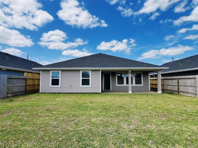 3231 Langley Bend Ln, Fulshear, TX 77441 - rear view of property with a patio area
