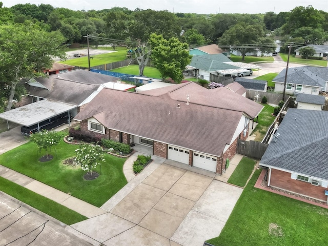 1109 Alan St, Deer Park, TX 77536 - drone / aerial view