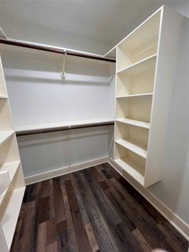 1618 Del Norte St, Houston, TX 77018 - spacious closet featuring dark wood-type flooring