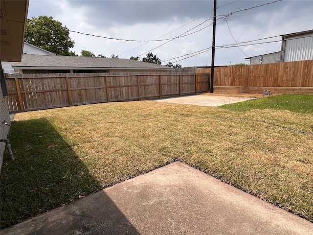 1618 Del Norte St, Houston, TX 77018 - view of yard with a patio area