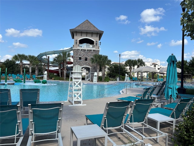 4010 Brookfield Run Ln, Sugar Land, TX 77479 - community pool featuring a patio
