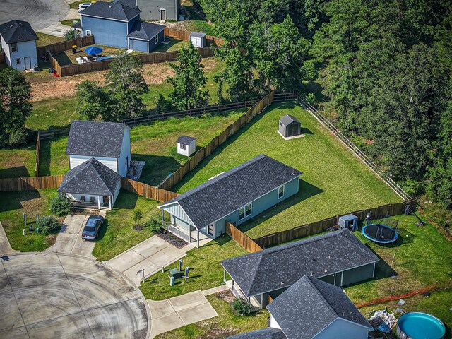 17070 Marie Village Dr, Conroe, TX 77306 - bird's eye view