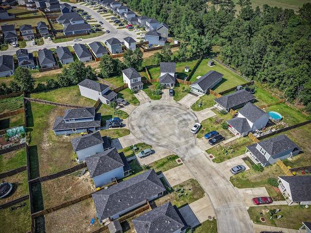17070 Marie Village Dr, Conroe, TX 77306 - aerial view of property and surrounding area with nearby suburban area