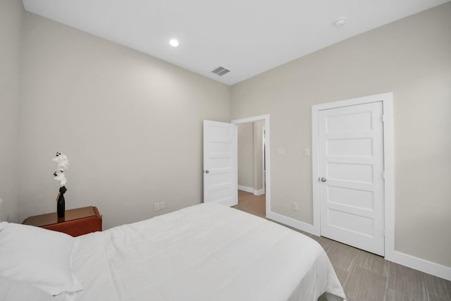 2003 Marthoman Dr, Missouri City, TX 77489 - bedroom with baseboards and recessed lighting