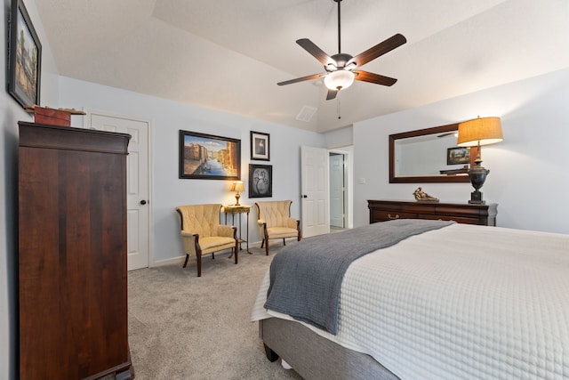 6509 Patricia St, Katy, TX 77493 - bedroom featuring carpet flooring, baseboards, and ceiling fan