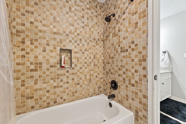6509 Patricia St, Katy, TX 77493 - bathroom with tub / shower combination