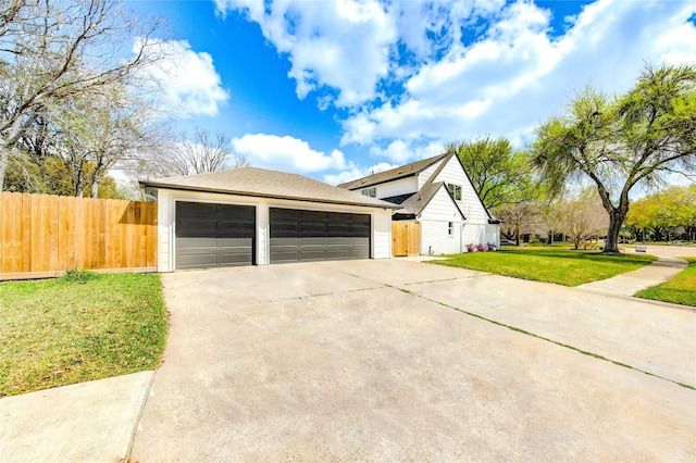 1810 Eagle Falls Ct, Houston, TX 77077 - view of front of property with concrete driveway and a garage