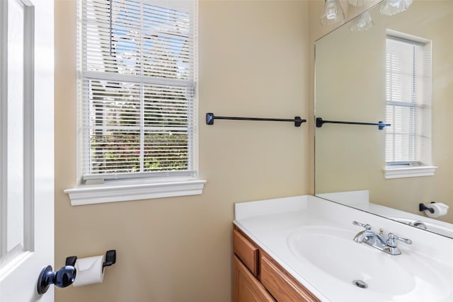 4019 Highland Pass, Montgomery, TX 77316 - bathroom with plenty of natural light and vanity