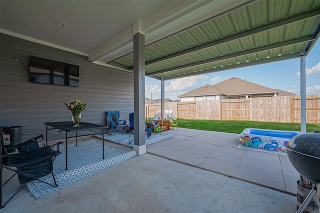4507 Mustang Run Dr, Rosenberg, TX 77469 - view of patio / terrace with grilling area