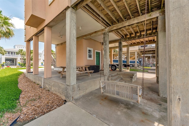 247 Isles End Rd, Tiki Island, TX 77554 - view of patio / terrace