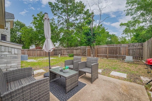 6718 Cleft Stone Dr, Houston, TX 77084 - view of patio