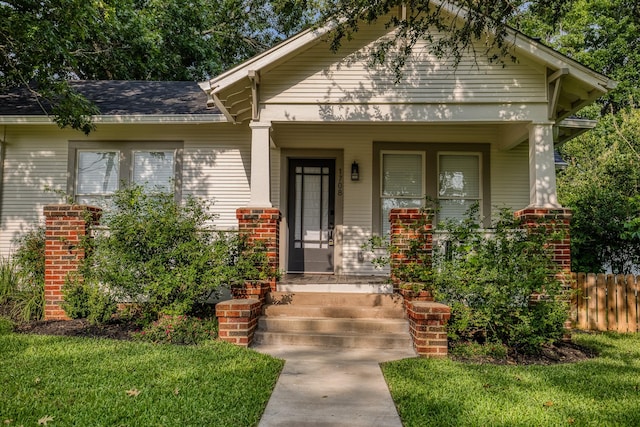 1708 S Park St, Brenham, TX 77833 - view of property entrance