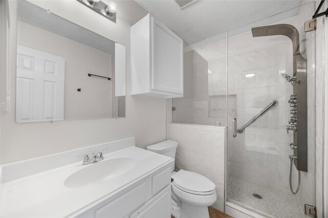 14531 County Cress Dr, Houston, TX 77047 - full bath with a stall shower, vanity, and toilet