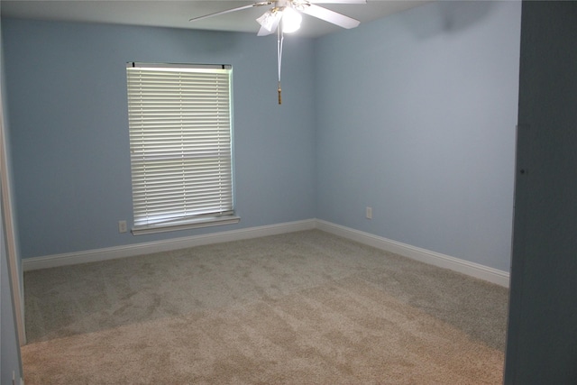 638 Andover St, Spring, TX 77373 - carpeted spare room featuring ceiling fan and baseboards