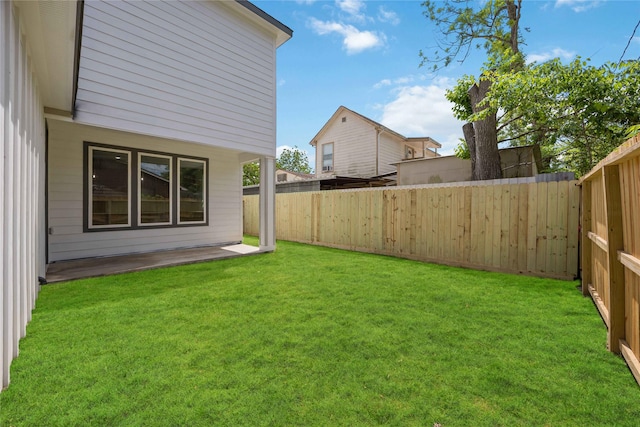 222 Canino Rd A/B, Unit A/B Houston, TX 77076 - view of yard with a patio area